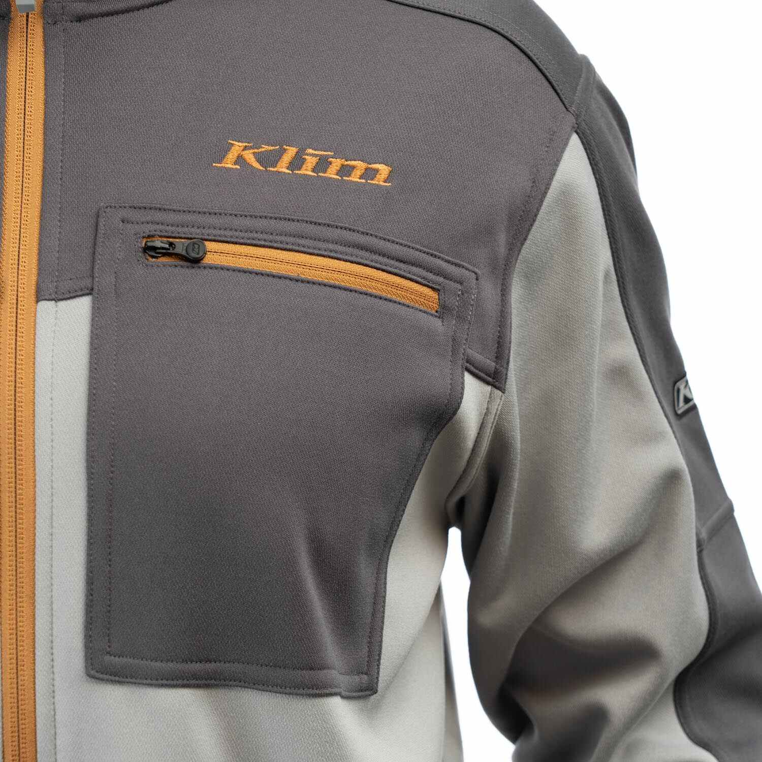 thumbnail image 2 of KLIM Men's Glacier Full-Zip Fleece Hoodie - Breathable, Moisture Wicking, Water Resistant 2 of 5